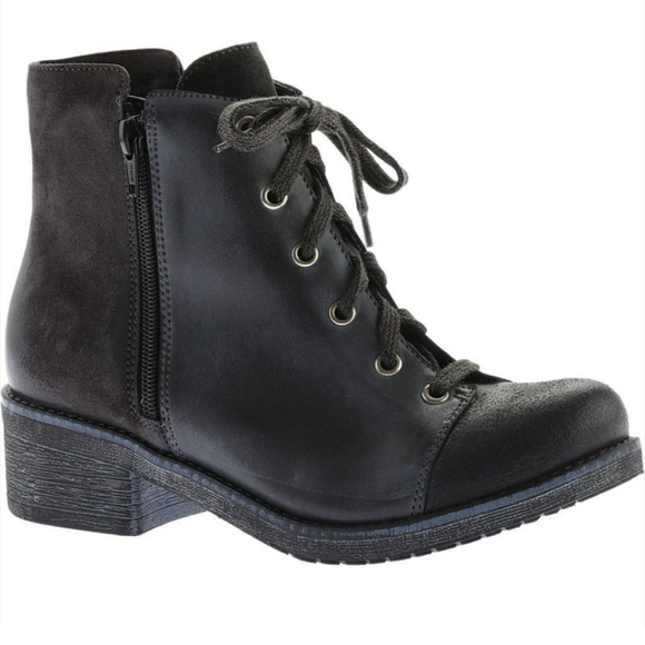 Naot‎ Groovy Leather Boot, Women's Size 10, Heeled, Boho, Hippie - Picture 1 of 12